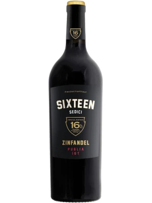Вино Angelo Rocca e Figli, Sixteen Zinfandel, Puglia IGT 0.75 л