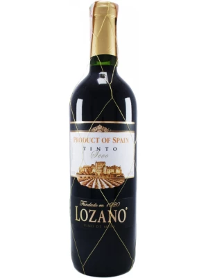 Вино Bodegas Lozano, Lozano Tinto Seco 0.75 л