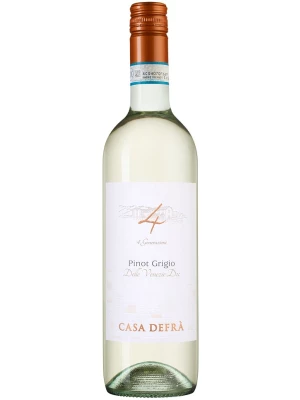 Вино Casa Defra, Pinot Grigio, Delle Venezie DOC 2023, 0.75 л