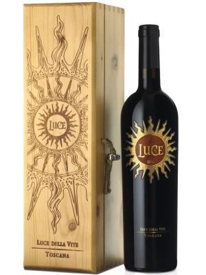 Вино Luce, wooden box 2015, 0.75 л