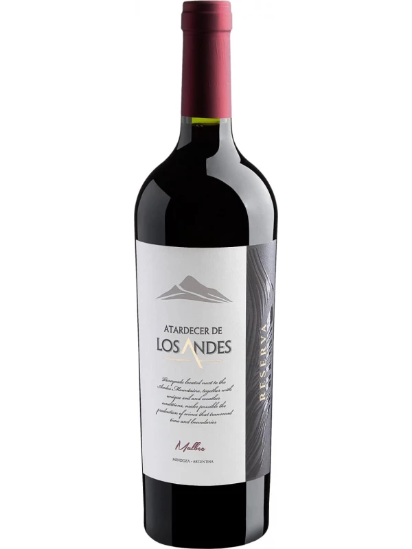 Atardecer de Los Andes Reserva Malbec