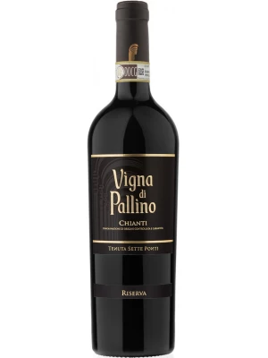Вино Sette Ponti, Vigna di Pallino Chianti DOCG Riserva 2020, 0.75 л