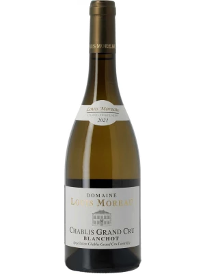 Вино Domaine Louis Moreau, Chablis Grand Cru Blanchot AOC 2021, 0.75 л