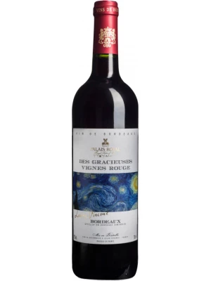 Вино La Guyennoise, Des Gracieuses Vignes Loving Vincent, Red, Bordeaux AOC 2020, 0.75 л