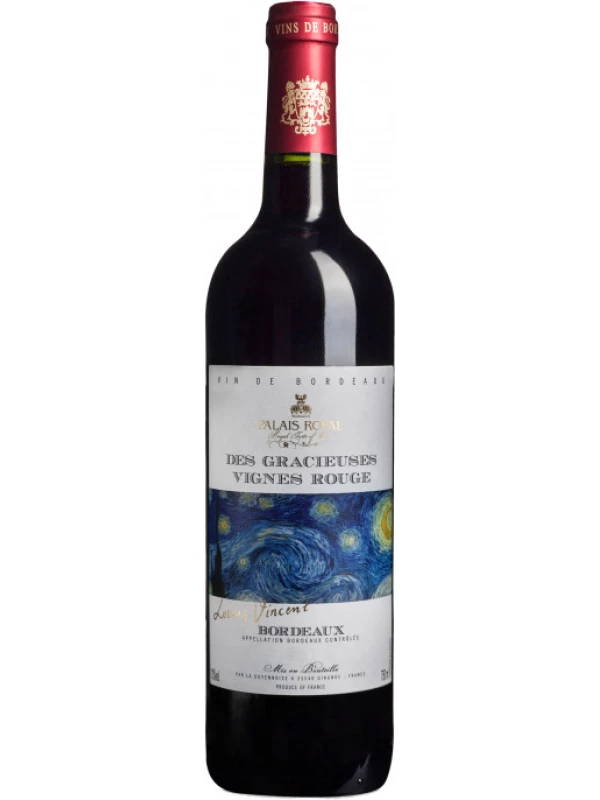 La Guyennoise, Des Gracieuses Vignes Loving Vincent, Red, Bordeaux AOC