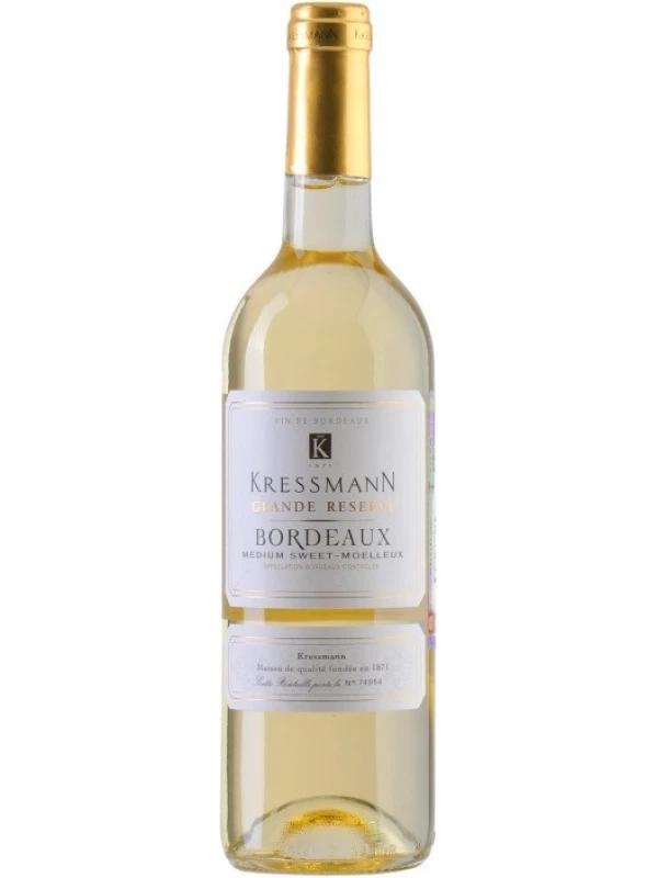 Kressmann, Grande Reserve Bordeaux Blanc AOC Moelleux