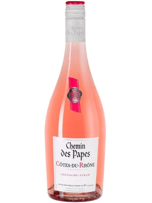 Вино Chemin des Papes Rose, Cotes du Rhone AOC 2019, 0.75 л