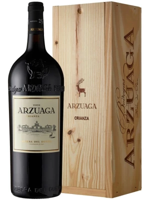 Вино Arzuaga Crianza, wooden box 2019, 1.5 л