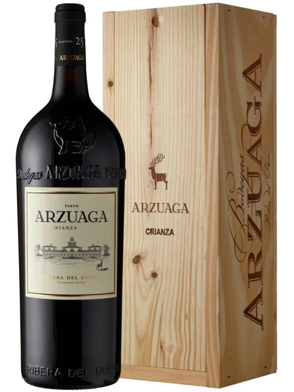 Arzuaga Crianza, wooden box