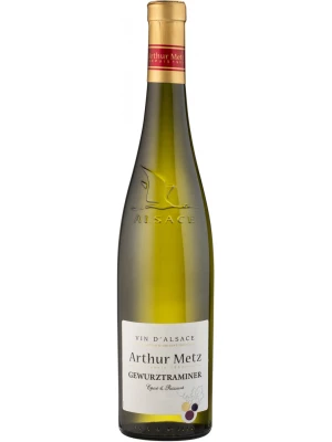 Вино Arthur Metz, Gewurztraminer, Alsace AOP 2021, 0.75 л