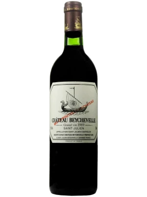 Вино Chateau Beychevelle Saint-Julien AOC 4-me Grand Cru 1989, 0.75 л