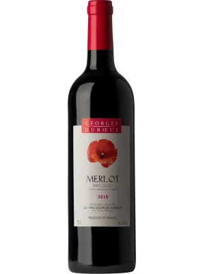 Вино Georges Duboeuf, Merlot, Vin de Pays d'Oc 2010, 0.75 л