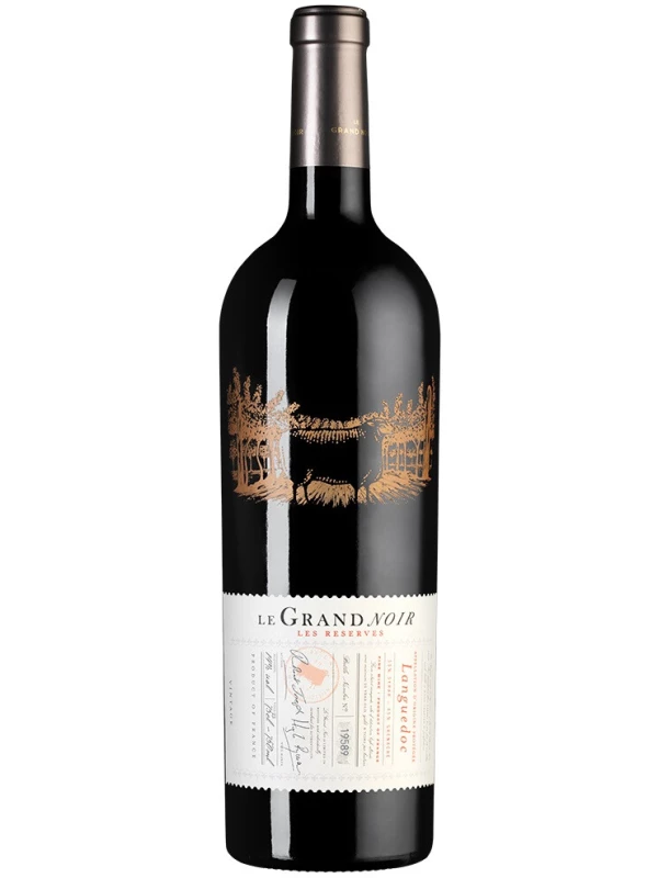 Le Grand Noir Les Reserves Rouge, Languedoc AOP