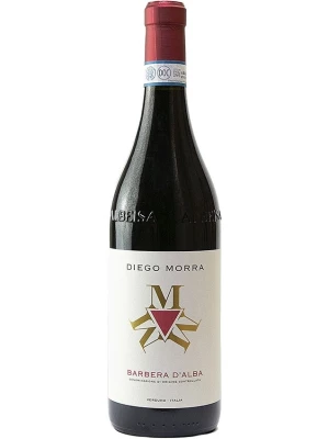 Вино Diego Morra, Barbera d'Alba DOC 2020, 0.75 л