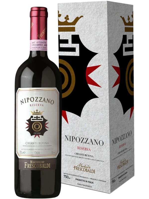 Marchesi de Frescobaldi, Nipozzano Chianti Rufina Riserva DOCG, gift box