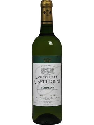 Вино Chateau la Castillonne Blanc, Bordeaux AOC 0.75 л