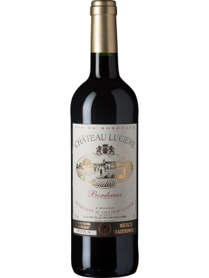 Вино Chateau Luciere, Bordeaux AOC 2018, 0.75 л