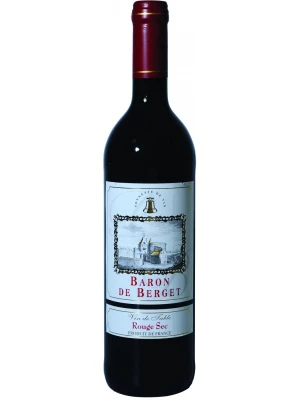 Вино Baron de Berget Rouge Sec 0.75 л