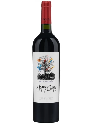 Вино Happy Country Gran Reserva Cabernet Sauvignon, Central Valley DO 0.75 л