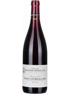 Вино Domaine Jean-Michel Gaunoux & Fils, Volnay Premier Cru Les Brouillards AOC 2015, 0.75 л