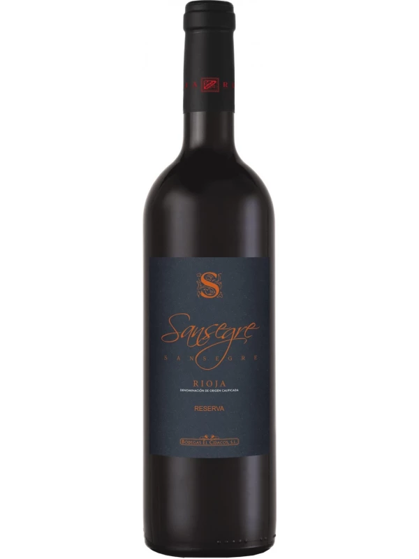 Bodegas El Cidacos, Sansegre Reserva, Rioja DOC
