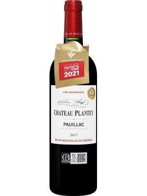 Вино Chateau Plantey, Pauillac AOC Cru Bourgeois 2017, 0.75 л