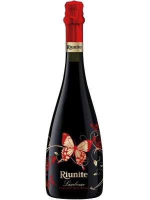 Вино Riunite, Farfalle Lambrusco Rosso, Emilia IGT 0.75 л