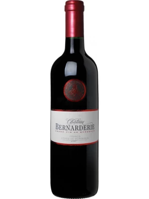 Вино Chateau Bernarderie, Francs Cotes de Bordeaux AOC 2018, 0.75 л