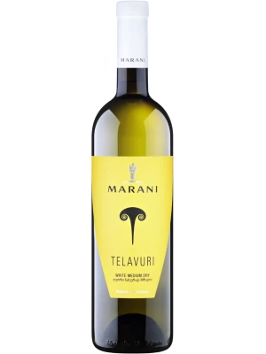 Вино Марани, Телавури Белое Полусухое 0.75 л