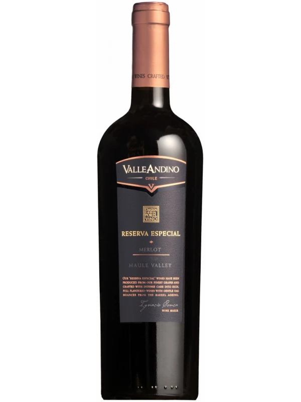 Valle Andino, Merlot Reserva Especial