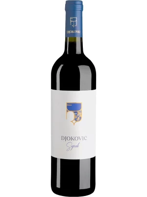 Вино Djokovic Syrah 2021, 0.75 л
