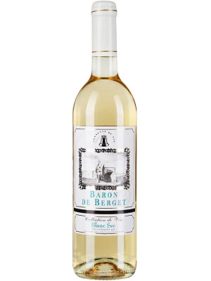 Вино Baron de Berget Blanc Sec 0.75 л