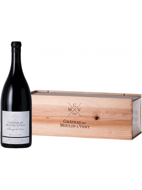 Champ de Cour, Moulin-a-Vent AOC wooden box
