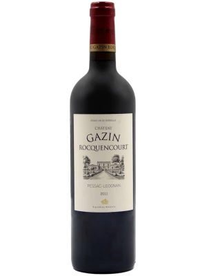 Вино Chateau Gazin Rocquencourt Red, Pessac-Leognan AOP 2011, 0.75 л