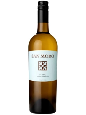 Вино Produttori di Manduria, San Moro Fiano, Puglia IGT 2022, 0.75 л