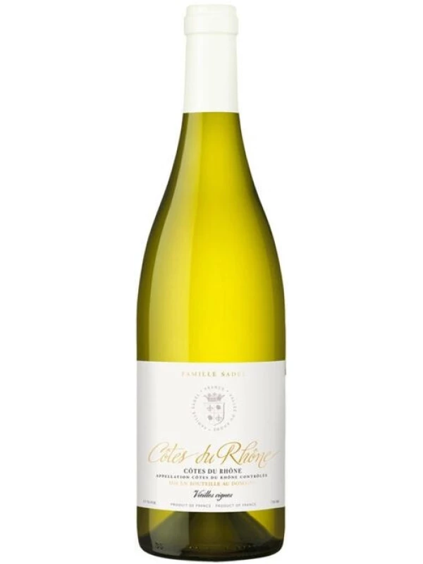 Famille Sadel, Blanc, Cotes Du Rhone AOC