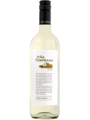 Вино Bodegas Aragonesas, Vina Temprana Viura 2016, 0.75 л
