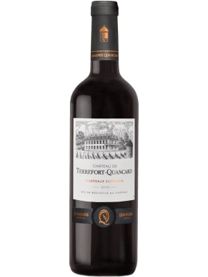 Вино Chateau de Terrefort-Quancard, Bordeaux Superieur AOC 2020, 0.75 л