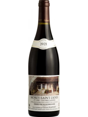 Вино Gerard Raphet, Morey-Saint-Denis 1-er Cru Les Millandes AOC 2021, 0.75 л