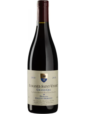 Вино Domaine Follin-Arbelet, Romanee-Saint-Vivant Grand Cru AOC 2018, 0.75 л