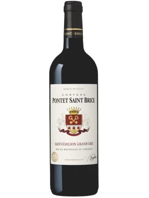 Вино Chateau Pontet Saint Brice, Saint-Emilion Grand Cru AOC 2018, 0.75 л