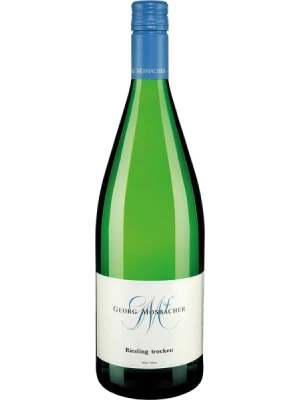 Вино Georg Mosbacher, Riesling Trocken, Pfalz QbA 2021, 1 л
