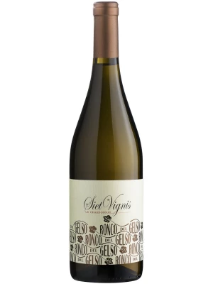 Вино Ronco del Gelso, Siet Vignis di Chardonnay, Friuli Isonzo DOC 2018, 0.75 л
