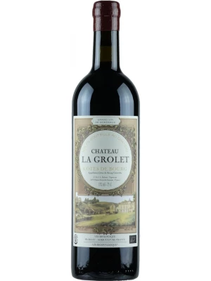 Вино Chateau La Grolet, Cotes de Bourg AOC 2015, 0.75 л