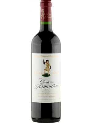 Вино Chateau d'Armailhac Pauillac AOC 5-me Grand Cru Classe 2007, 0.75 л