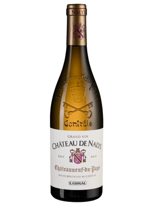 Вино Chateauneuf-du-Pape Chateau de Nalys Blanc, Франция Guigal 2017, 0.75 л