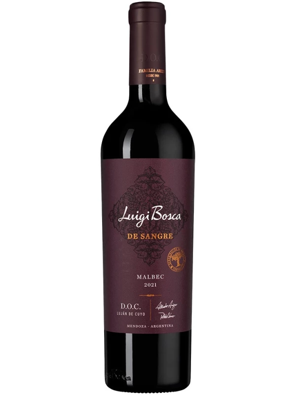 Luigi Bosca, De Sangre Malbec, Lujan de Cuyo DOC