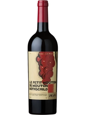 Вино Le Petit Mouton de Mouton Rothschild, Pauillac AOC 2021, 0.75 л