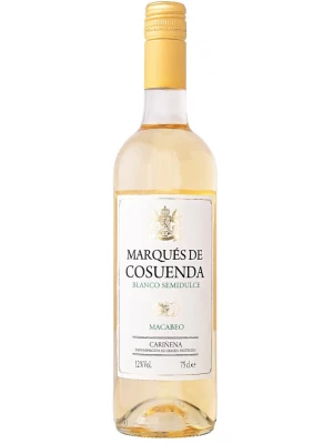 Вино Marques de Cosuenda Blanco Semidulce, Carinena DOP 0.75 л