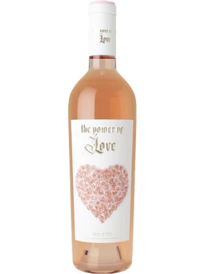 Вино Vignobles Vellas, The Power of Love Rose, Pays d'Oc IGP 2021, 0.75 л